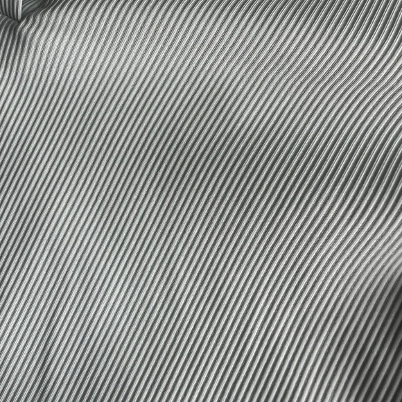 House of Harlow Sage Green Collared Long Sleeve Ribbed Bodysuit NWT Size M - Picture 5 of 7